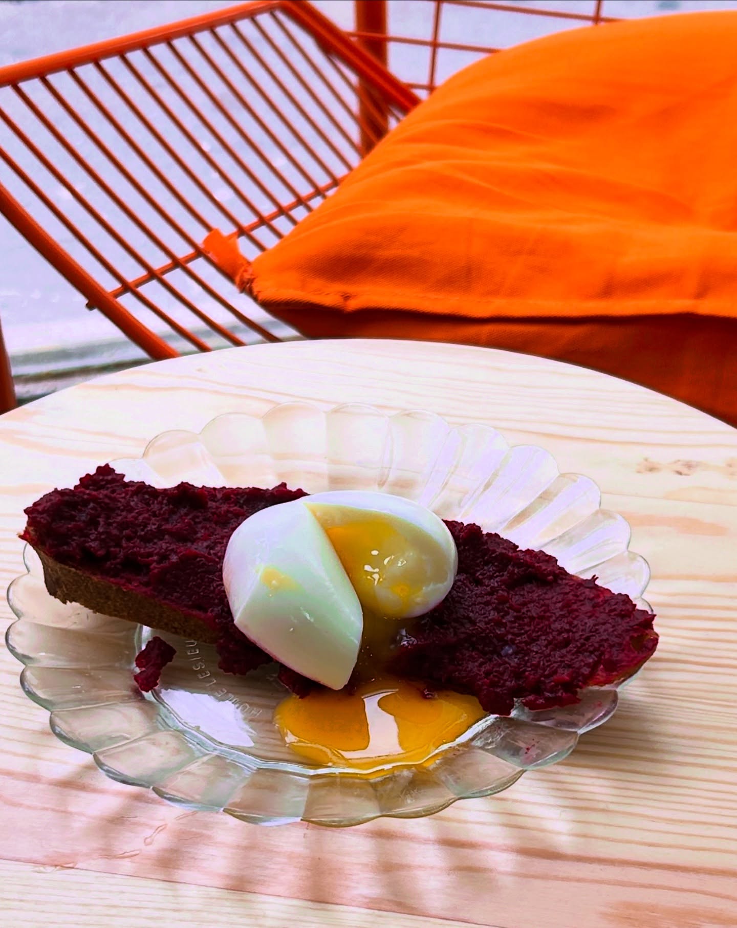 Tartine signature servie chez Solamare Marseille